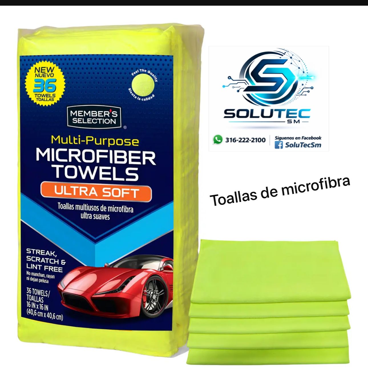 Toalla De Microfibra