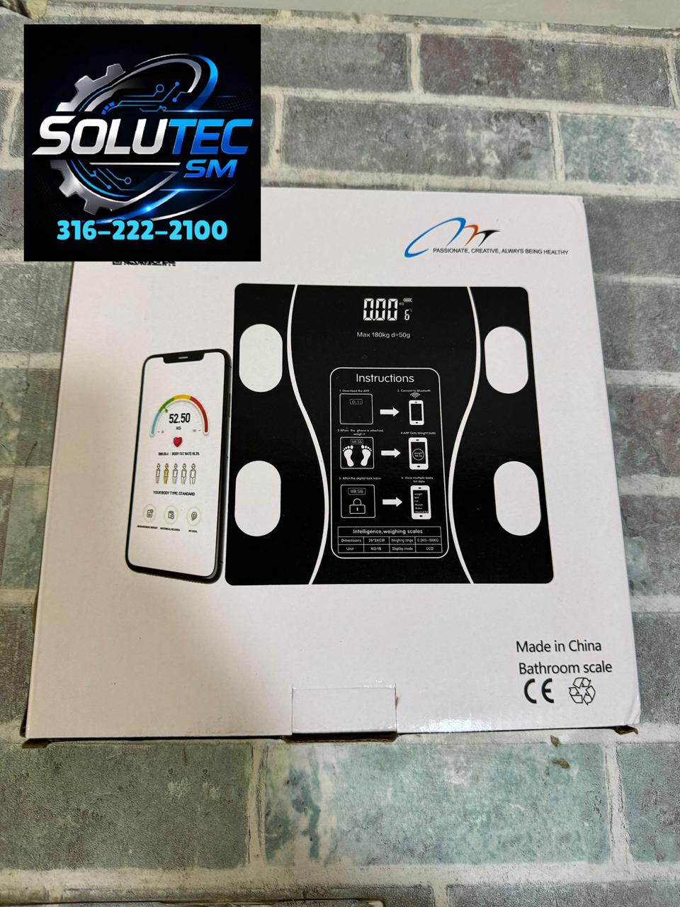 Bascula Digital Bluetooh