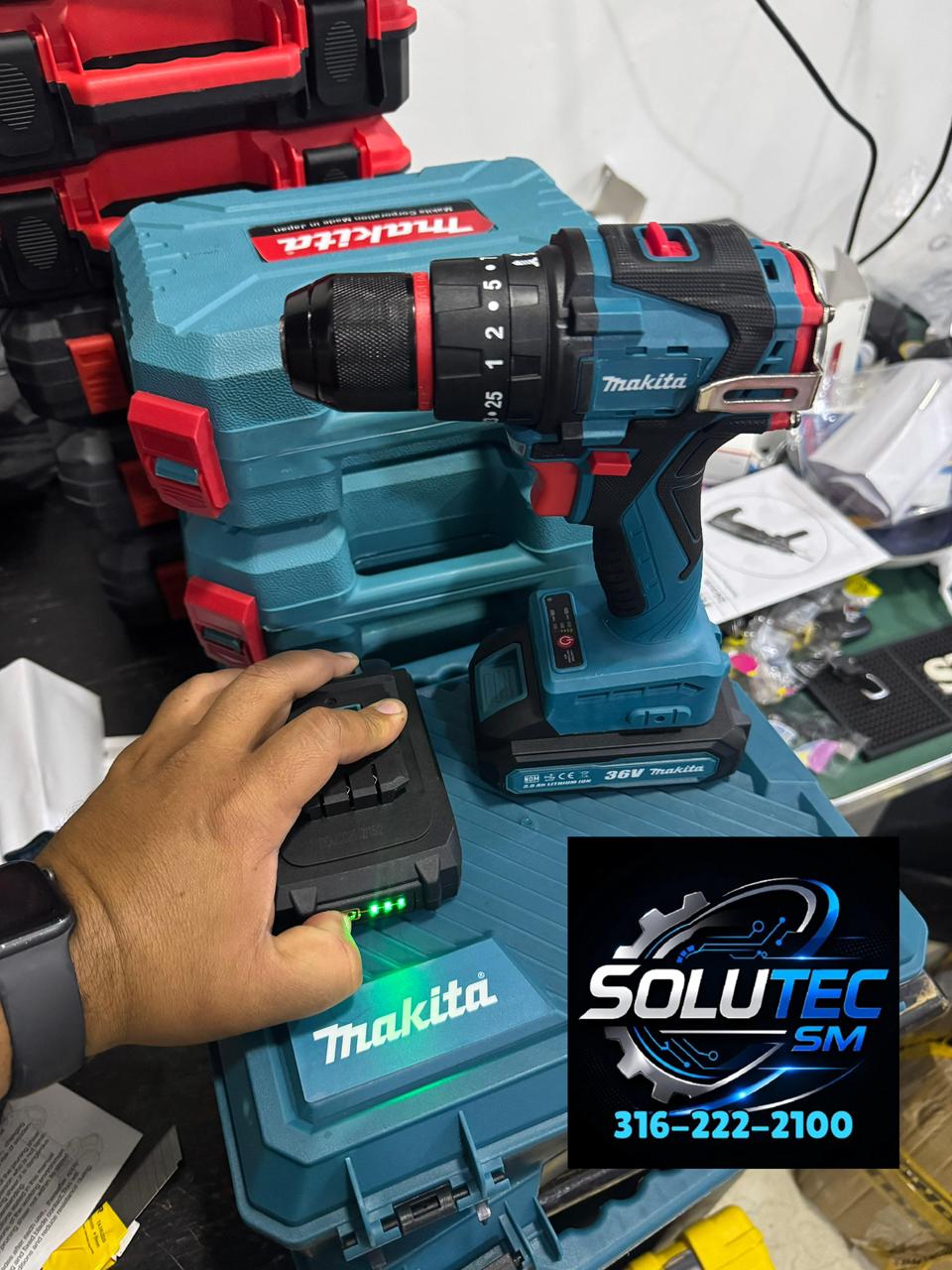 Taladro Makita 36V
