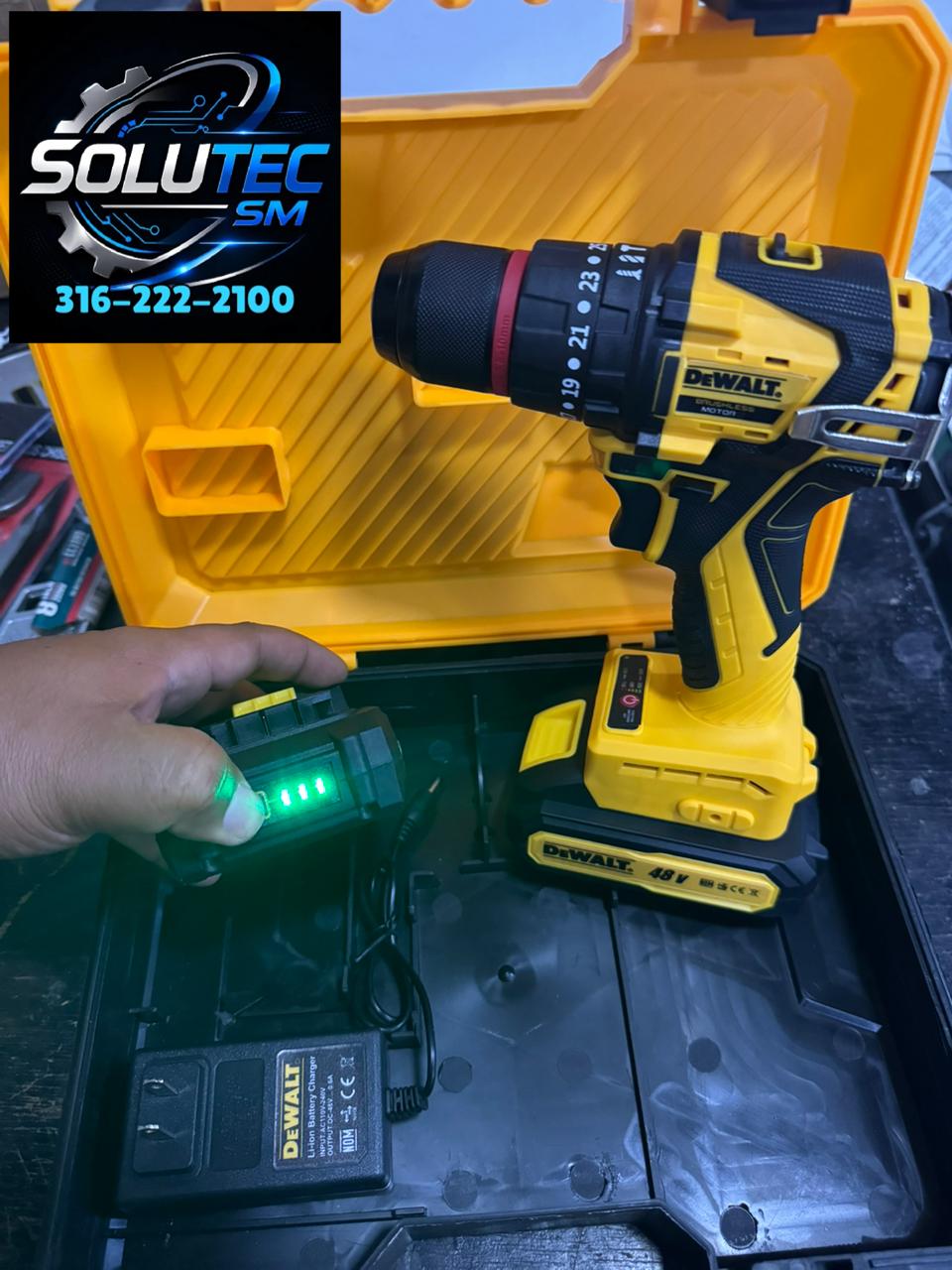 Taladro Dewalt 48V